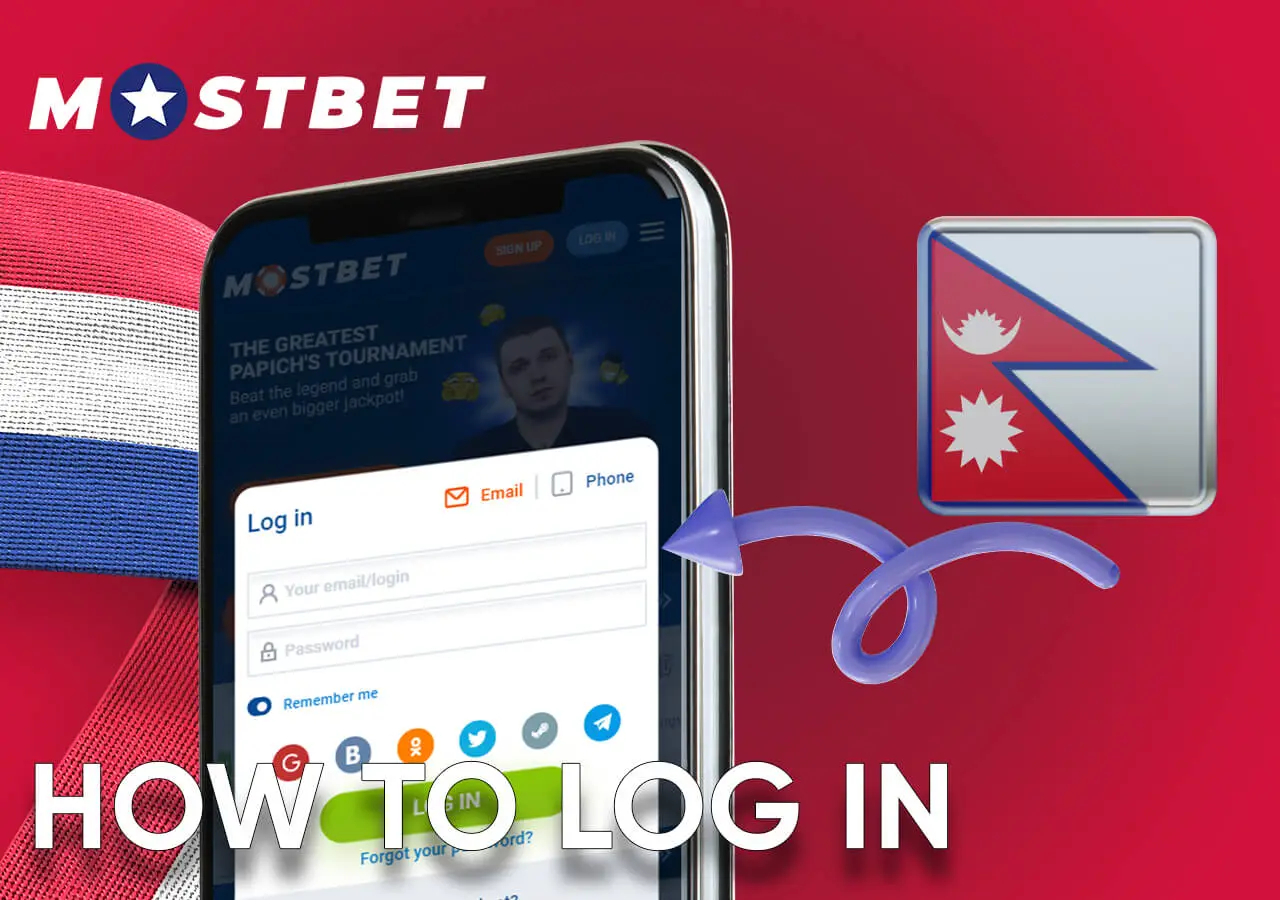 Easy way to login to your account on mostbet